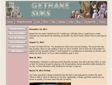 Tablet Screenshot of gethanesims.prismbaby.com